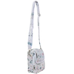 Flower Branch Corolla Wreath Lease Shoulder Strap Belt Bag by Grandong