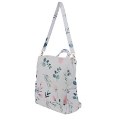 Flower Branch Corolla Wreath Lease Crossbody Backpack by Grandong