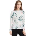 Flower Branch Corolla Wreath Lease Women s Long Sleeve Rash Guard View1