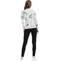 Flower Branch Corolla Wreath Lease Women s Long Sleeve Rash Guard View2