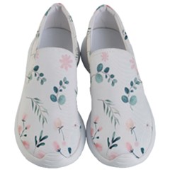 Flower Branch Corolla Wreath Lease Women s Lightweight Slip Ons by Grandong