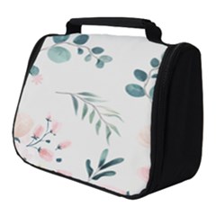 Flower Branch Corolla Wreath Lease Full Print Travel Pouch (small) by Grandong