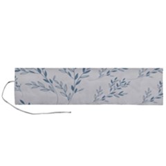 Flowers Floral Design Pattern Roll Up Canvas Pencil Holder (l) by Grandong