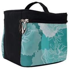 Flowers  Floral Design Background Make Up Travel Bag (big) by Grandong