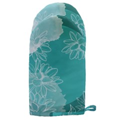 Flowers  Floral Design Background Microwave Oven Glove by Grandong