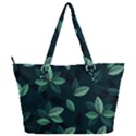 Leaves Foliage Plants Pattern Full Print Shoulder Bag View2