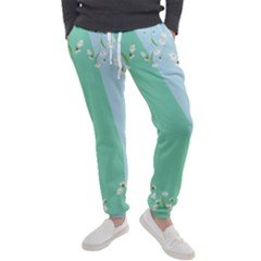 Flowers Branch Corolla Wreath Lease Men s Jogger Sweatpants by Grandong