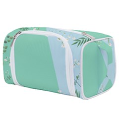 Flowers Branch Corolla Wreath Lease Toiletries Pouch