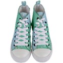 Flowers Branch Corolla Wreath Lease Women s Mid-Top Canvas Sneakers View1