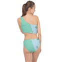 Flowers Branch Corolla Wreath Lease Spliced Up Two Piece Swimsuit View2