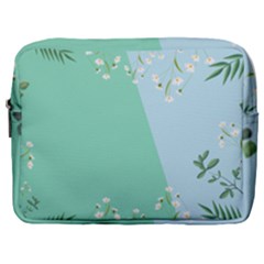 Flowers Branch Corolla Wreath Lease Make Up Pouch (large) by Grandong