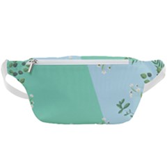 Flowers Branch Corolla Wreath Lease Waist Bag  by Grandong