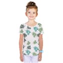 Leaves Plants Design Kids  One Piece T-Shirt View1