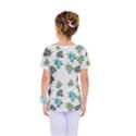 Leaves Plants Design Kids  One Piece T-Shirt View2