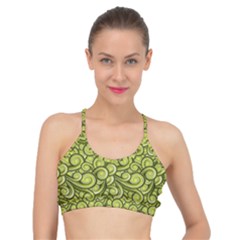 Flower Design Paradigm Start Basic Training Sports Bra by Grandong