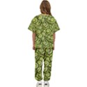 Flower Design Paradigm Start Kids  T-Shirt and Pants Sports Set View4