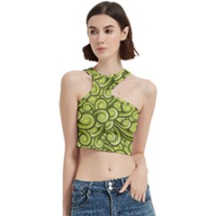 Flower Design Paradigm Start Cut Out Top