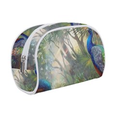 Peafowl Peacock Bird Birds Painting Art Wildlife Make Up Case (small) by Sarkoni