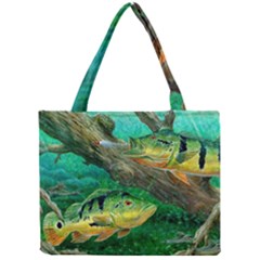 Peacock Bass Fishing Mini Tote Bag by Sarkoni