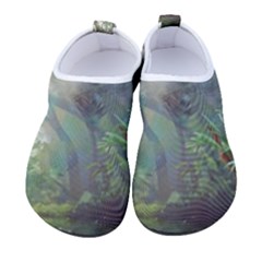 Peafowl Peacock Bird Birds Painting Art Wildlife Kids  Sock-style Water Shoes by Sarkoni