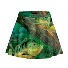 Peacock Bass Fishing Mini Flare Skirt by Sarkoni