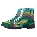 Peacock Bass Fishing Kid s High-Top Canvas Sneakers View2