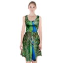 Peafowl Peacock Racerback Midi Dress View1