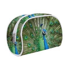 Peafowl Peacock Make Up Case (small) by Sarkoni