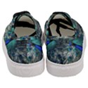 Blue And Green Peacock Women s Classic Low Top Sneakers View4