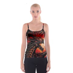 Dragon Spaghetti Strap Top by Ndabl3x