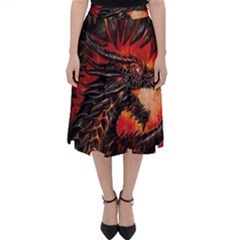 Dragon Classic Midi Skirt by Ndabl3x