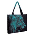 Angry Male Lion Predator Carnivore Medium Tote Bag View2