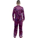 Pattern Warhola Men s Long Sleeve Satin Pajamas Set View2