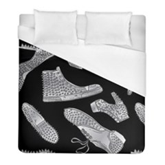 Pattern Shiny Shoes Duvet Cover (full/ Double Size) by Ndabl3x