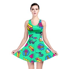 Pattern Adweek Summer Reversible Skater Dress by Ndabl3x