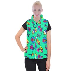 Pattern Adweek Summer Women s Button Up Vest by Ndabl3x