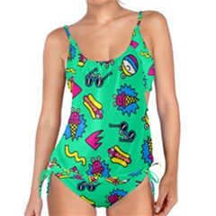 Pattern Adweek Summer Tankini Set by Ndabl3x