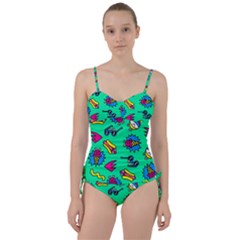 Pattern Adweek Summer Sweetheart Tankini Set by Ndabl3x