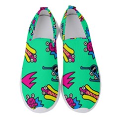 Pattern Adweek Summer Women s Slip On Sneakers by Ndabl3x