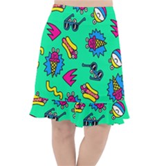 Pattern Adweek Summer Fishtail Chiffon Skirt by Ndabl3x