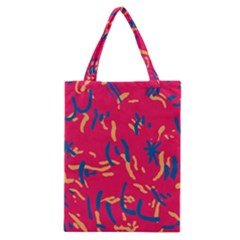 Pattern Booty Faces Classic Tote Bag by Ndabl3x