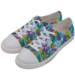 Pattern Hotdog Trap Women s Low Top Canvas Sneakers by Ndabl3x