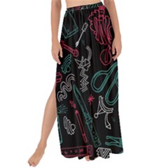 Abstract Pattern Maxi Chiffon Tie-up Sarong by Ndabl3x