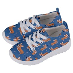 Corgi Patterns Kids  Lightweight Sports Shoes by Ndabl3x