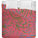 Pattern Saying Wavy Duvet Cover Double Side (King Size) View1