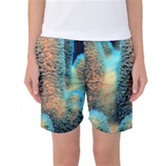 Photo Coral Great Scleractinia Women s Basketball Shorts by Pakjumat