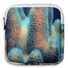 Photo Coral Great Scleractinia Mini Square Pouch by Pakjumat