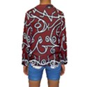 Ethnic Reminiscences Print Design Kids  Long Sleeve Swimwear View2