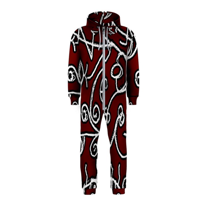 Ethnic Reminiscences Print Design Hooded Jumpsuit (Kids)