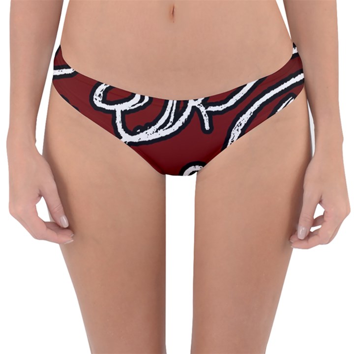 Ethnic Reminiscences Print Design Reversible Hipster Bikini Bottoms